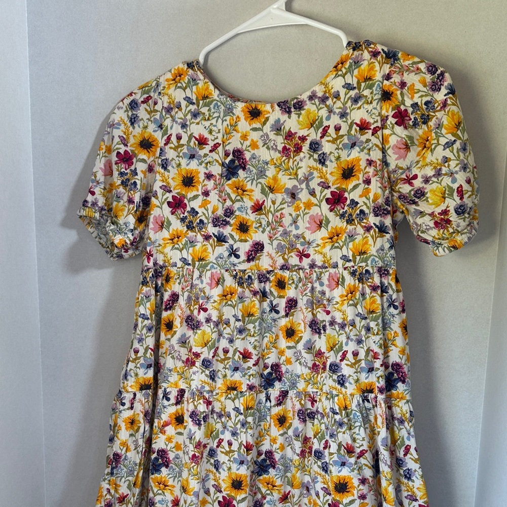 Old navy floral short sleeve dress size large 10/12